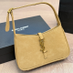 Earth Yellow Daily Letters Patchwork Bags