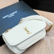 White Daily Letters Patchwork Bags