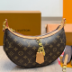 Brown Daily Letters Zipper Bags