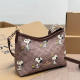 Brown Daily Print Patchwork Bags