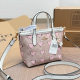 Pink Daily Print Patchwork Bags