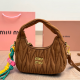 Brown Daily Letters Zipper Bags