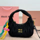 Black Daily Letters Zipper Bags