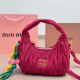 Rose Red Daily Letters Zipper Bags