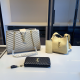Yellow Daily Letters Patchwork Bags