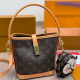 Yellow Brown Daily Letters Patchwork Bags