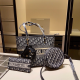 Tibetan Blue Daily Letters Patchwork Bags