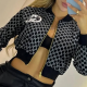 Black Casual Letters Zipper Zipper Collar Outerwear