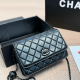 Black Daily Letters Patchwork Bags