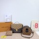 Yellow Brown Daily Letters Patchwork Bags