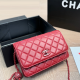 Red Daily Letters Patchwork Bags