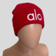 Red Daily Letters Embroidered Hat