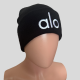 Black Daily Letters Embroidered Hat