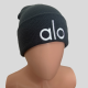Dark Gray Daily Letters Embroidered Hat