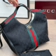 Black Daily Letters Patchwork Bags
