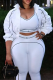 White Casual Letters Zipper Zipper Collar Outerwear