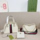 Cream White Daily Letters Patchwork Bags