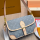 Grey Daily Letters Patchwork Bags