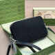 Black Daily Letters Zipper Bags