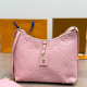 Pink Daily Letters Zipper Bags