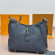 Dark Gray Daily Letters Zipper Bags