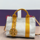 White Daily Letters Hollow Out Bags
