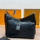 Black Daily Letters Zipper Bags