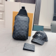 Black Daily Letters Patchwork Bags