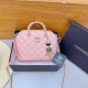Pink Daily Letters Patchwork Bags