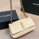Beige Daily Letters Chains Bags