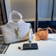 White Daily Letters Patchwork Bags