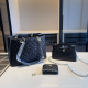 Black Daily Letters Patchwork Bags