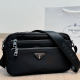 Black Daily Letters Zipper Bags