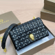 Black Daily Solid Color Patchwork Bags