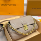 Khaki Daily Letters Chains Bags