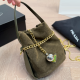 Dark Green Daily Letters Chains Bags