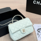 White Daily Letters Patchwork Bags