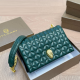 Green Daily Solid Color Patchwork Bags