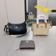 Black Daily Letters Patchwork Bags