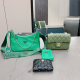 Green Daily Letters Patchwork Bags