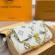 White Daily Letters Chains Bags