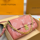 Pink Daily Letters Chains Bags