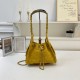 Yellow Daily Letters Patchwork Bags
