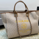 White Brown Daily Letters Patchwork Bags