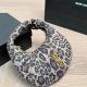 Leopard Print Daily Letters Patchwork Bags