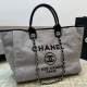 Grey Black Daily Letters Patchwork Bags