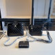Black Daily Letters Patchwork Bags