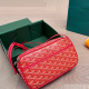 Red Daily Letters Zipper Bags