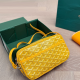 Yellow Daily Letters Zipper Bags