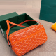 Orange Daily Letters Patchwork Bags
